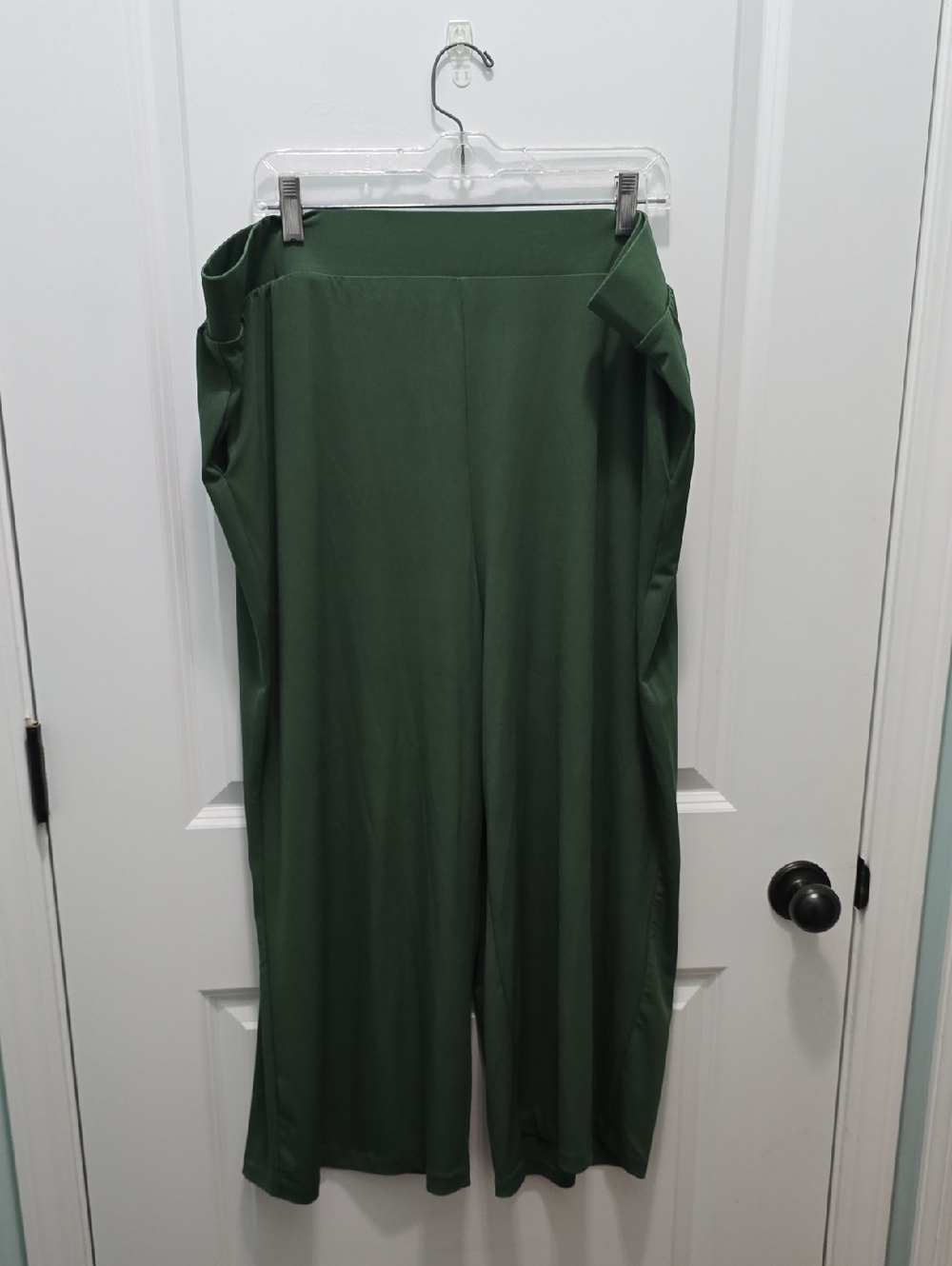 Torrid Forest Green Wide-Leg Pull-On Pants Size 3